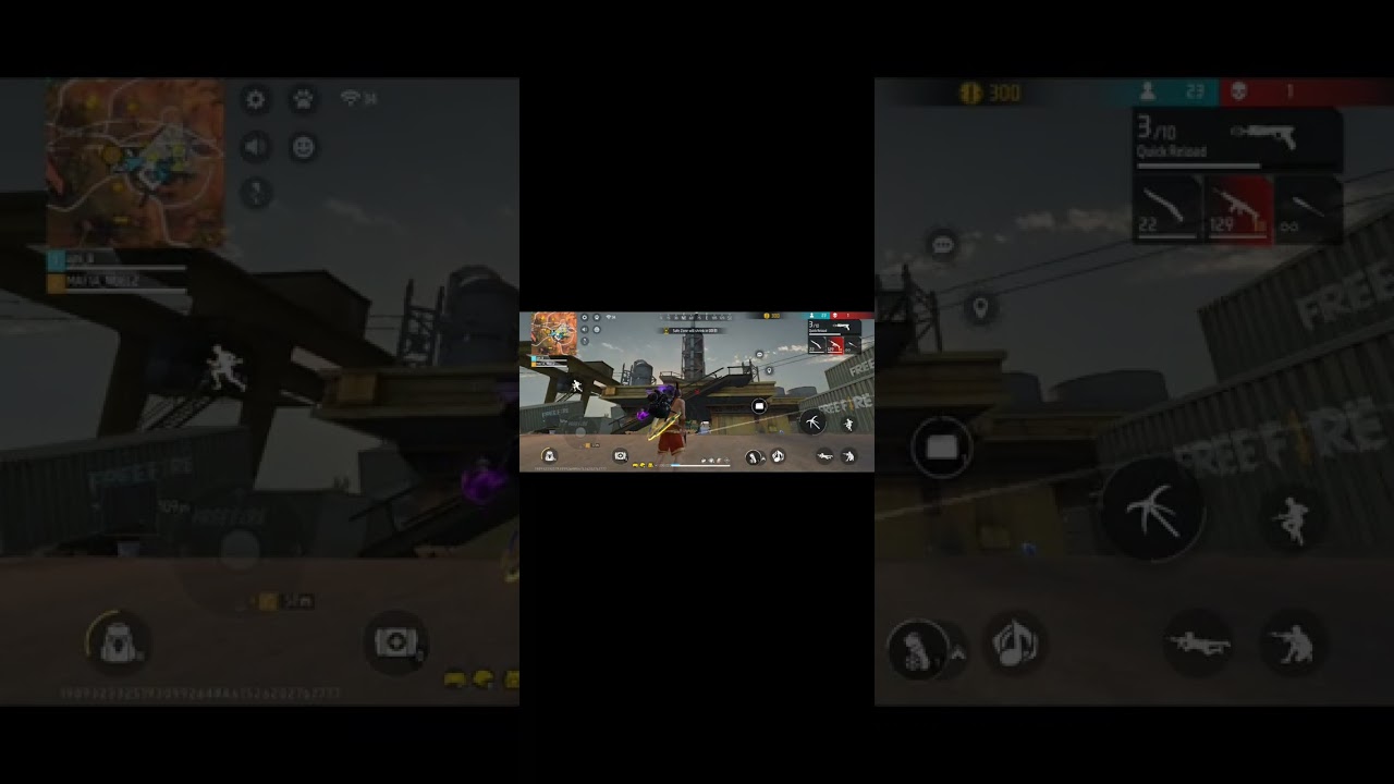 We play free fire DUO br ranket