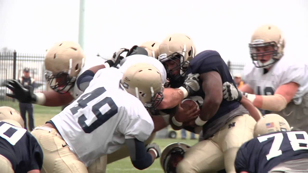 Navy Football Scrimmage Highlights