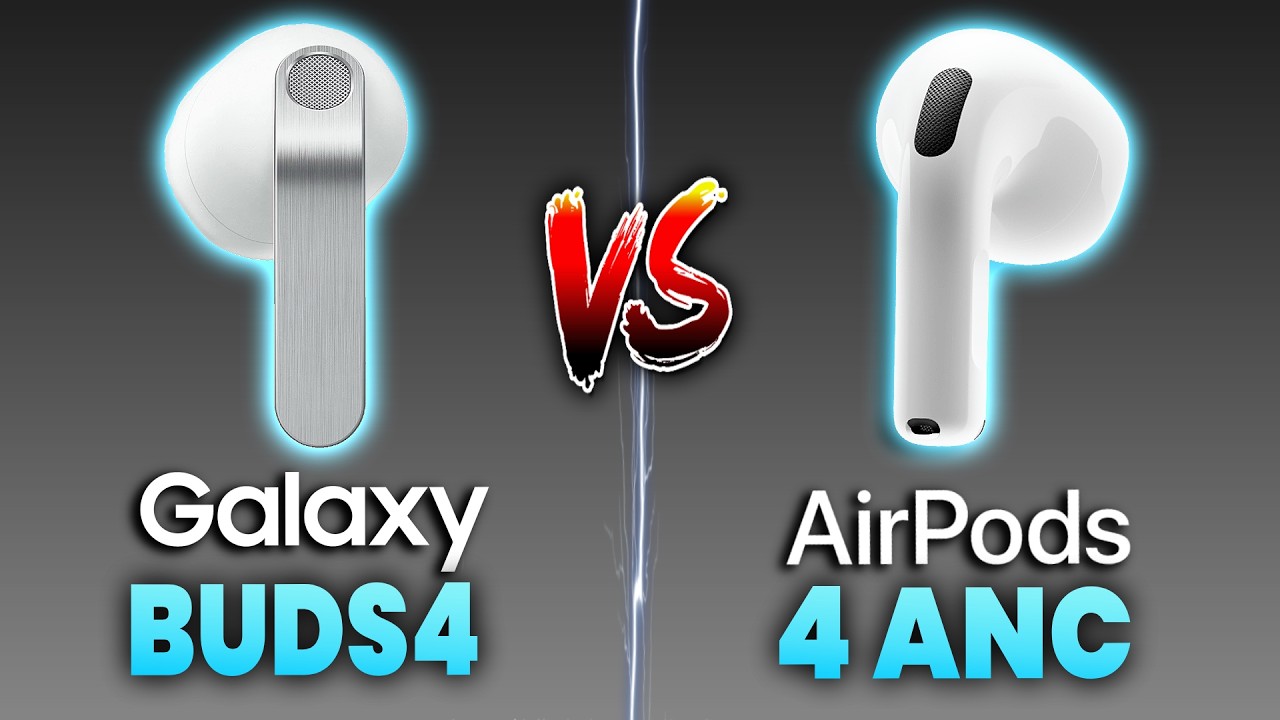 A CLEAR WINNER! Samsung Galaxy Buds4 vs AirPods 4 ANC
