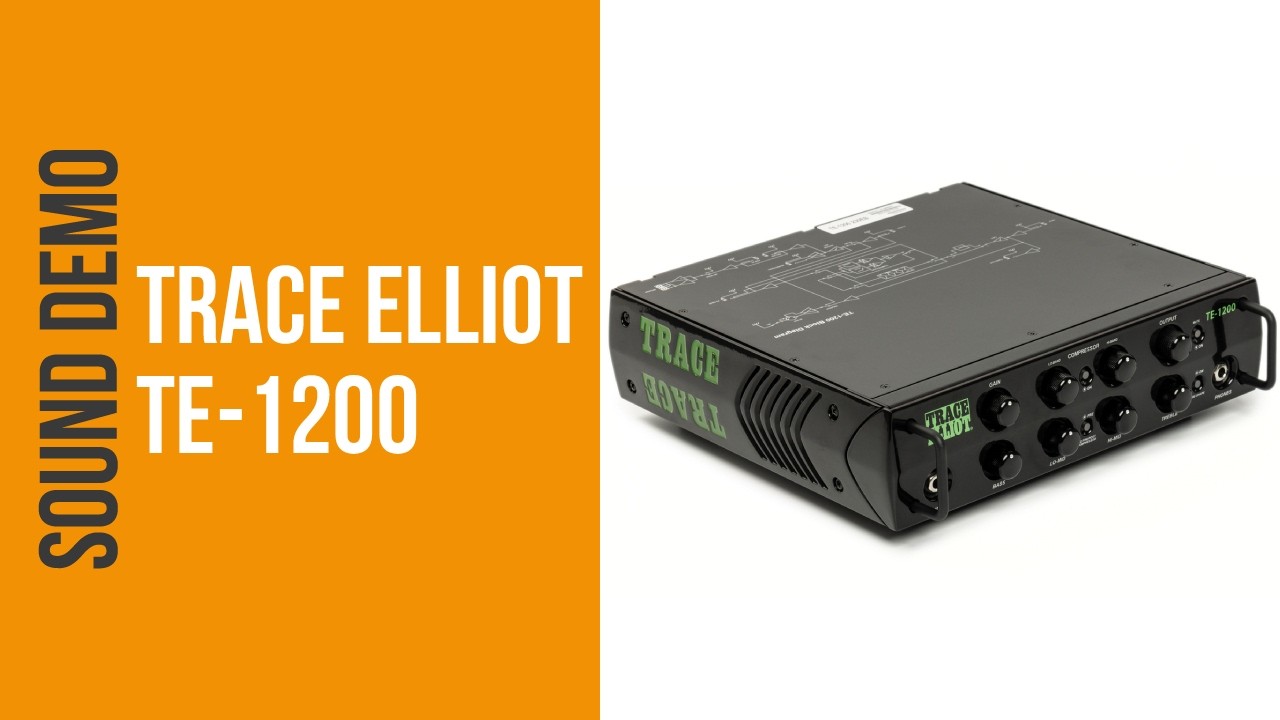 Trace Elliot TE-1200 - Sound Demo (no talking)