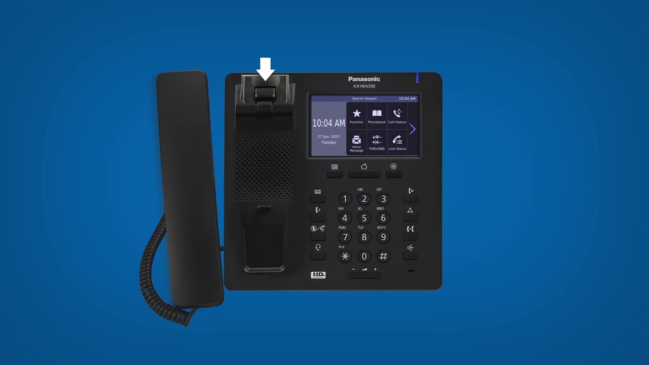 Panasonic KX-HDV330 Tutorial