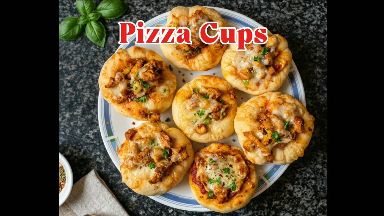 Pizza Cups | Zahra's Yummy Life 
