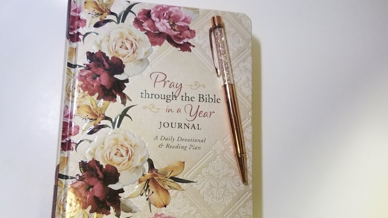 Praying Through The Bible In A Year: Devotional and Reading Plan Book