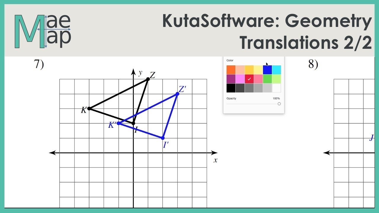 KutaSoftware: Geometry- Translations Part 2
