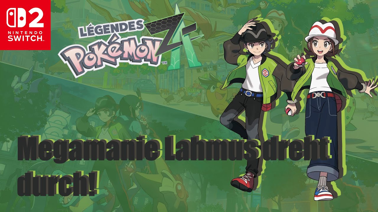 Pokemon Legenden: Z-A Switch 2 Megamanie Lahmus dreht durch! | German Walkthrough