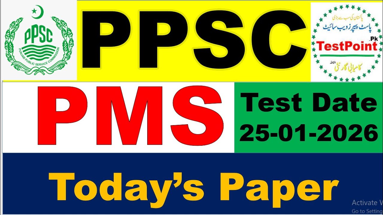 Today&rsquo;s PMS General Knowledge (GK) Paper Held On 25-01-2026