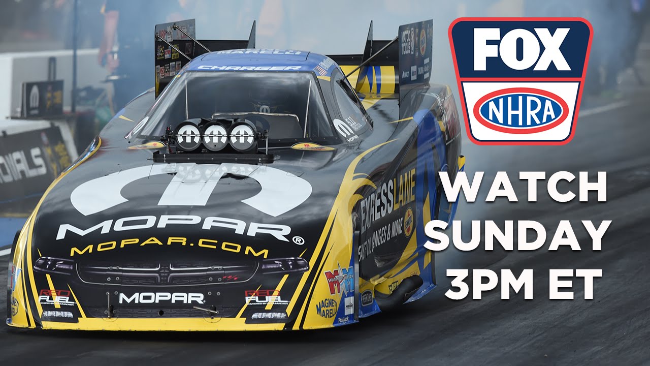 Witness history as NHRA airs on the FOX National Broadcast Network