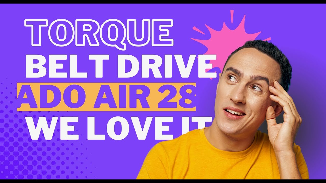 This bike with a torque belt drive is awesome.