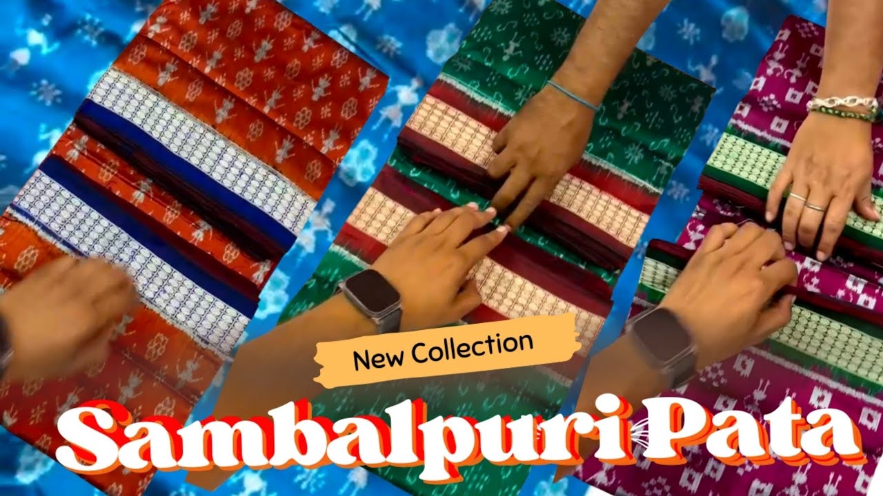 Sambalpuri Pata Saree New Design collection