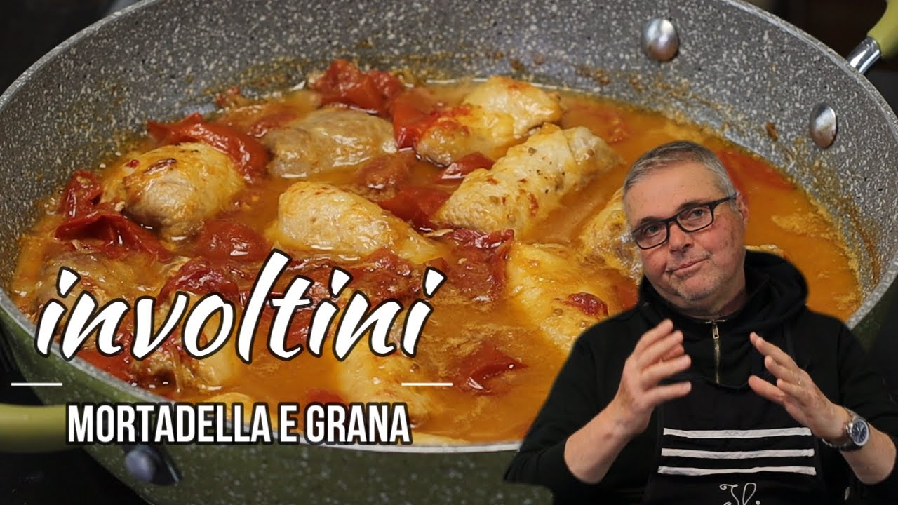 involtini mortadella e grana