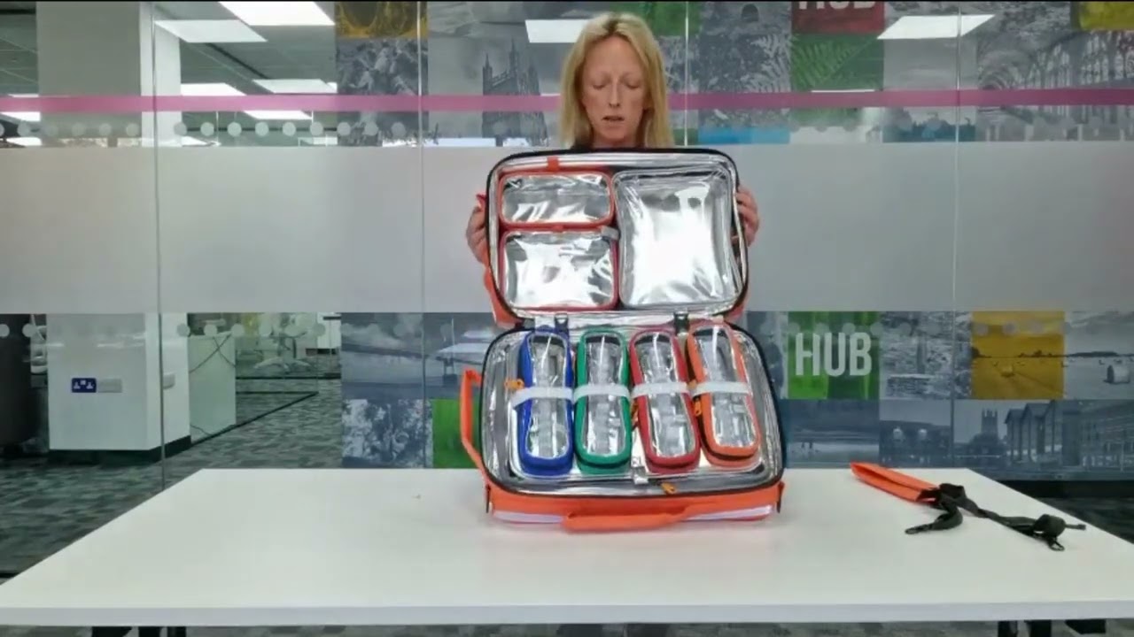 Paramedic Medicines Backpack Demonstration