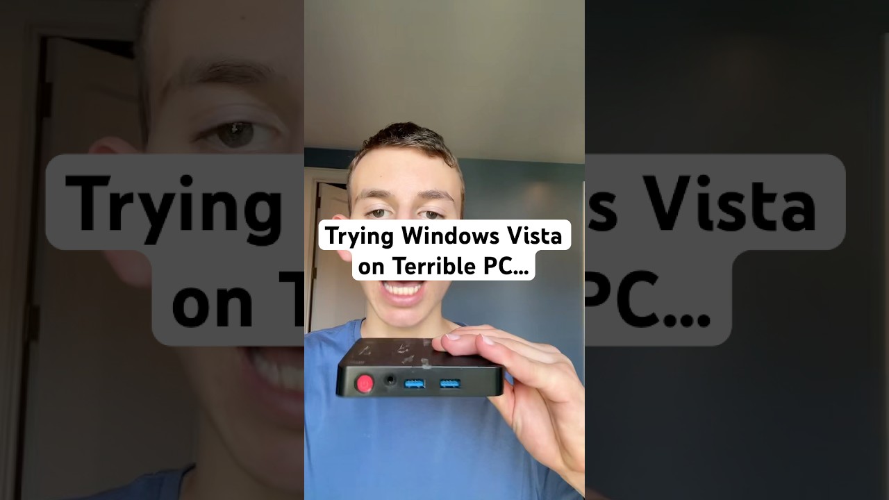 Trying Windows Vista on Terrible PC&hellip; #pc #techfacts #techtok