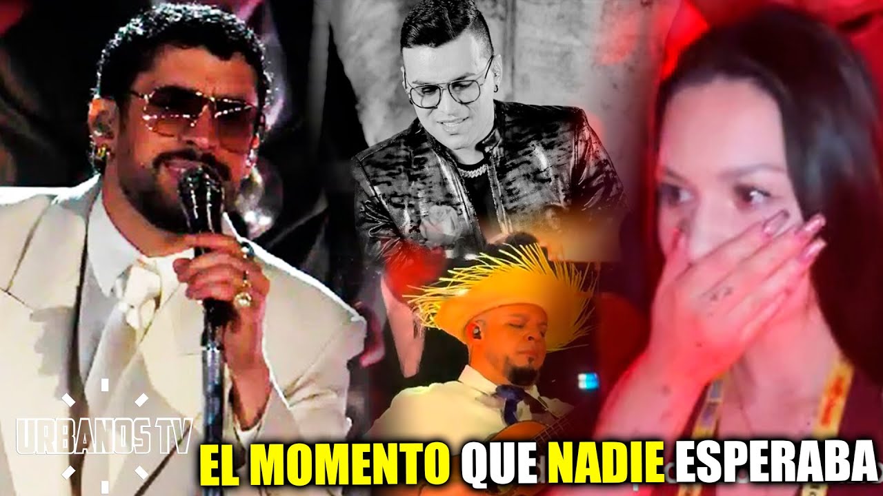 Bad Bunny llora la muerte de Yeison Jiménez rindiéndole homenaje en su segundo concierto en Medellín