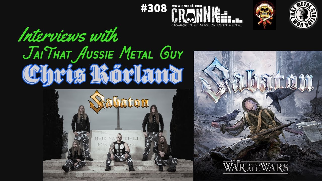 Sabaton Chris R&ouml;rland  #308