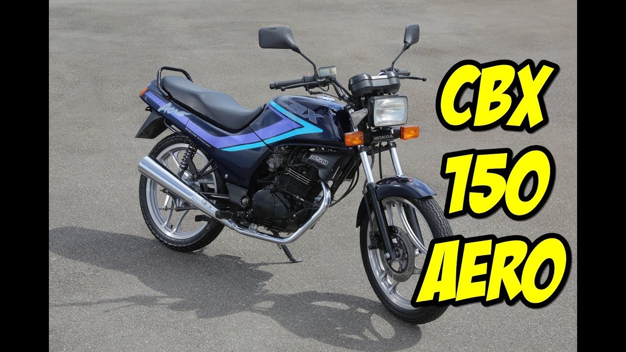 A PRIMEIRA MOTO 150CC DA HONDA - CBX 150 AERO