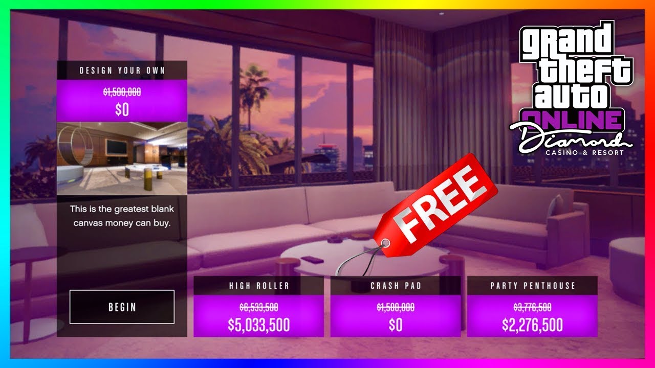 GTA 5 Online The Diamond Casino & Resort DLC Update - FREE MASTER PENTHOUSE! BEST UPGRADES & MORE!