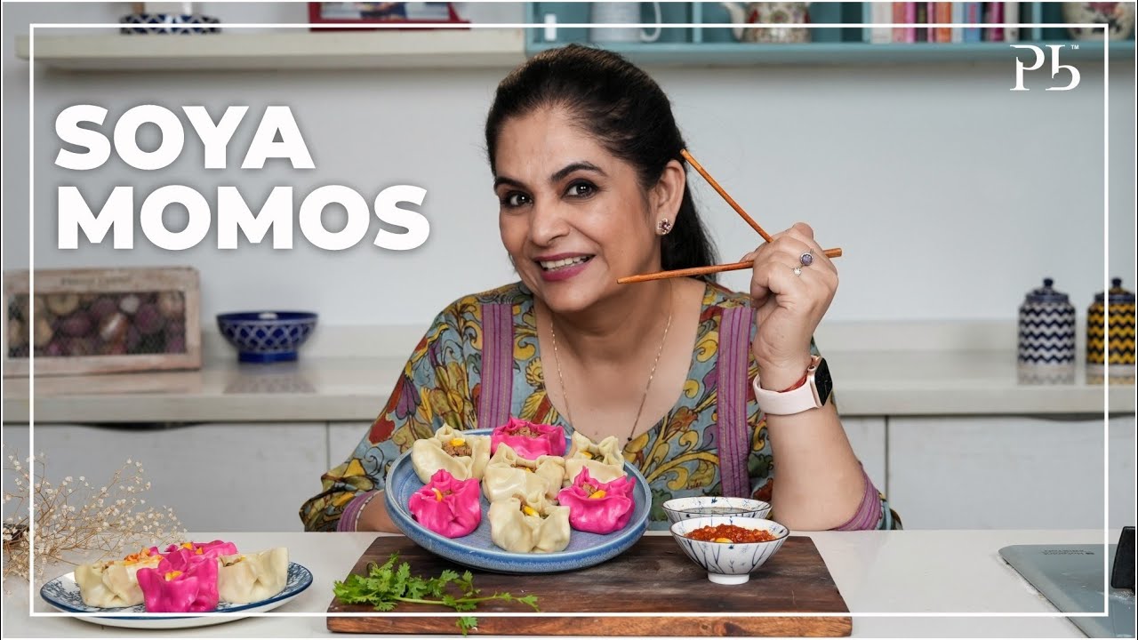 Soya Momos I Momos Recipe I Soya Chunks Recipe I बिना मैदा के सोया मोमोज़ I Pankaj Bhadouria