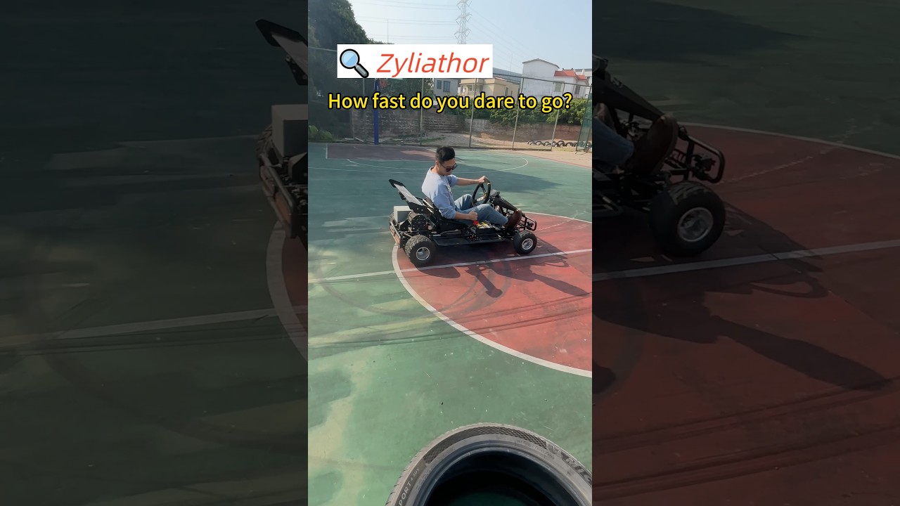 1.Speed Drift! Stable Go-Kart Ultimate Fun.#Electric #goKart #fyp #Christmas #karting #motorsport