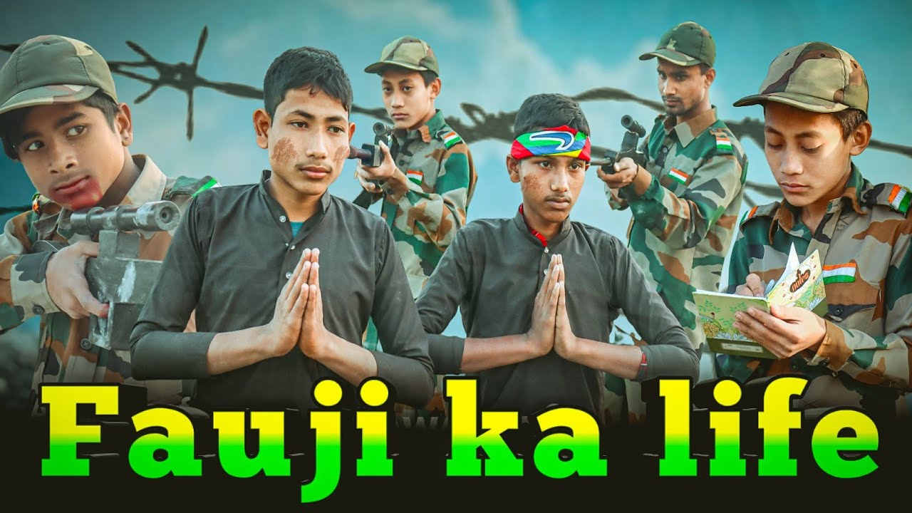 Fauji ki life 3// Heart touching Army Story //Indian Army vs Atankwadi// By Little Flower