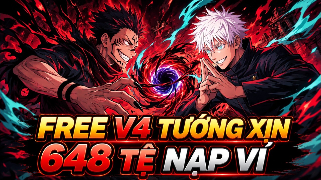 Jujutsu Kaisen Zero Realm Front | Free 648 Tệ - Free Vip4 Nhiều Tướng Xịn - Nạp Giảm 99% X7Game