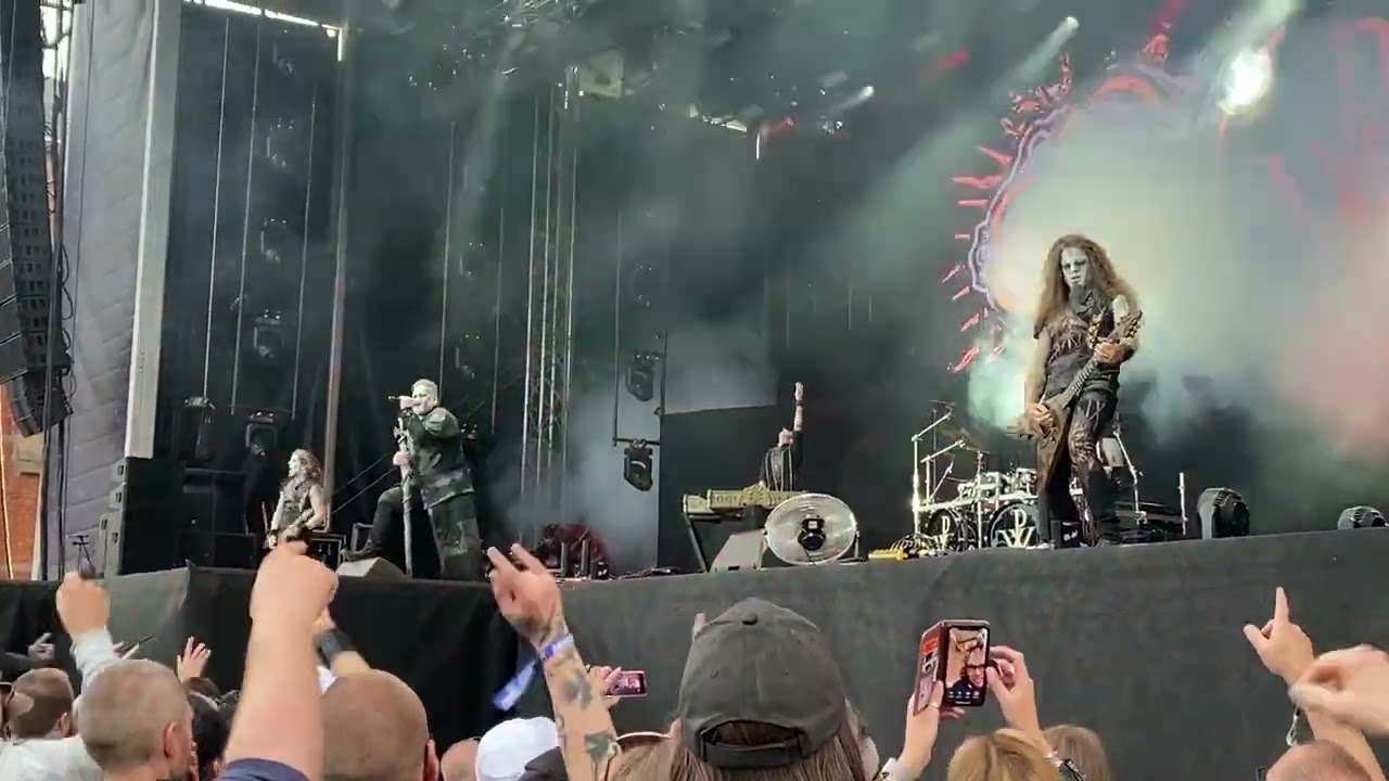 Powerwolf - Sanctified with dynamite, at Atlas Rock in Gävle Sweden 2022-06-04