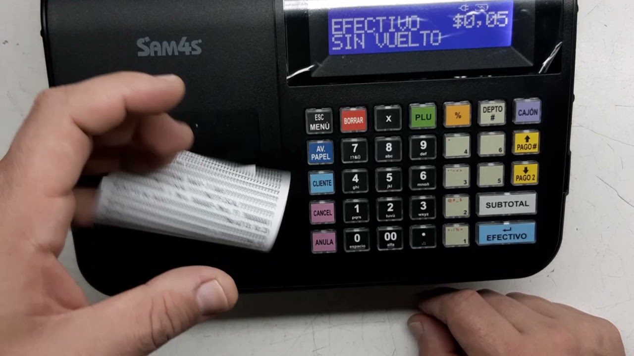 TICKET B, ANULACION, NOTA DE CREDITO Y REPORTES SAM 4S NR 330
