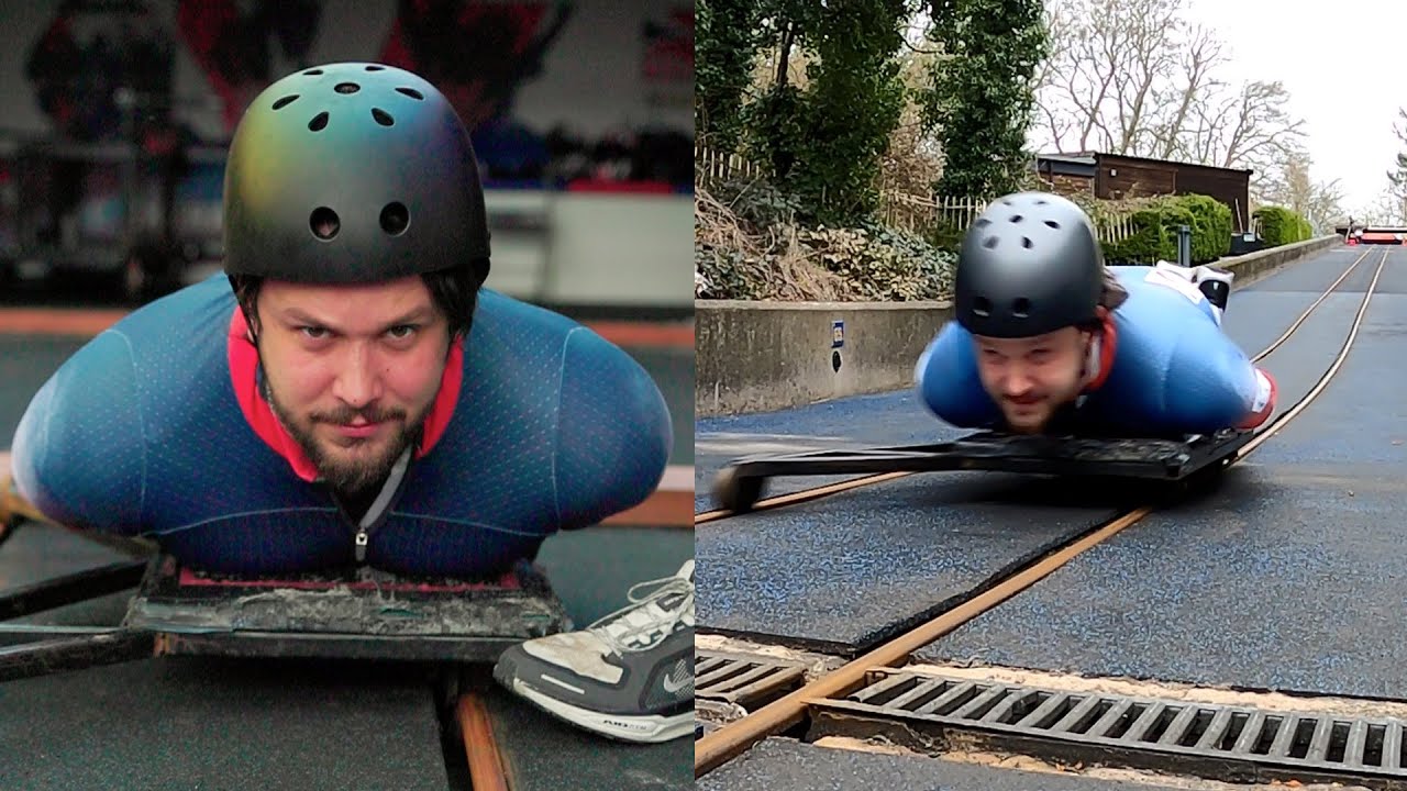 Can We Survive Skeleton Racing with a World Champion?