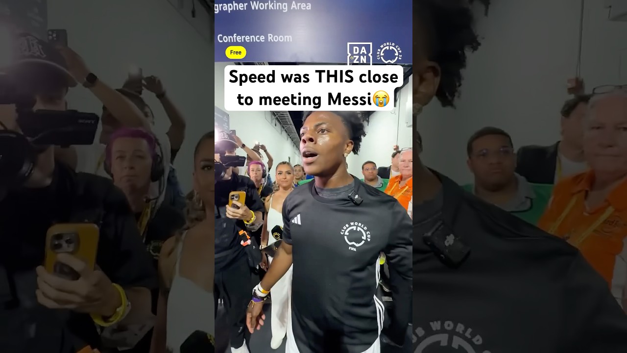 @IShowSpeed SHOCKED by the Messi aura 🐐