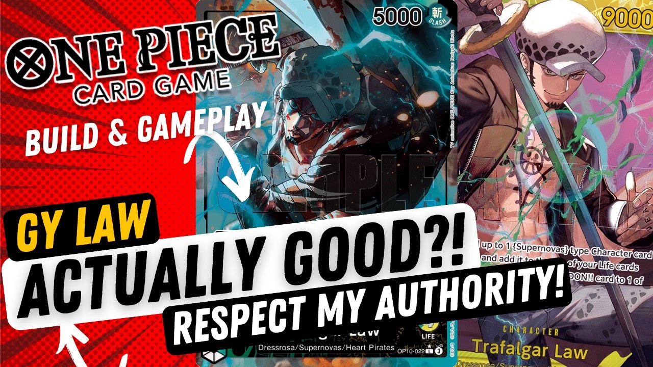 GY LAW | HIGH SKILL HIGH REWARD!! | OP-10 | BUILD & GAMEPLAY | ONE PIECE |