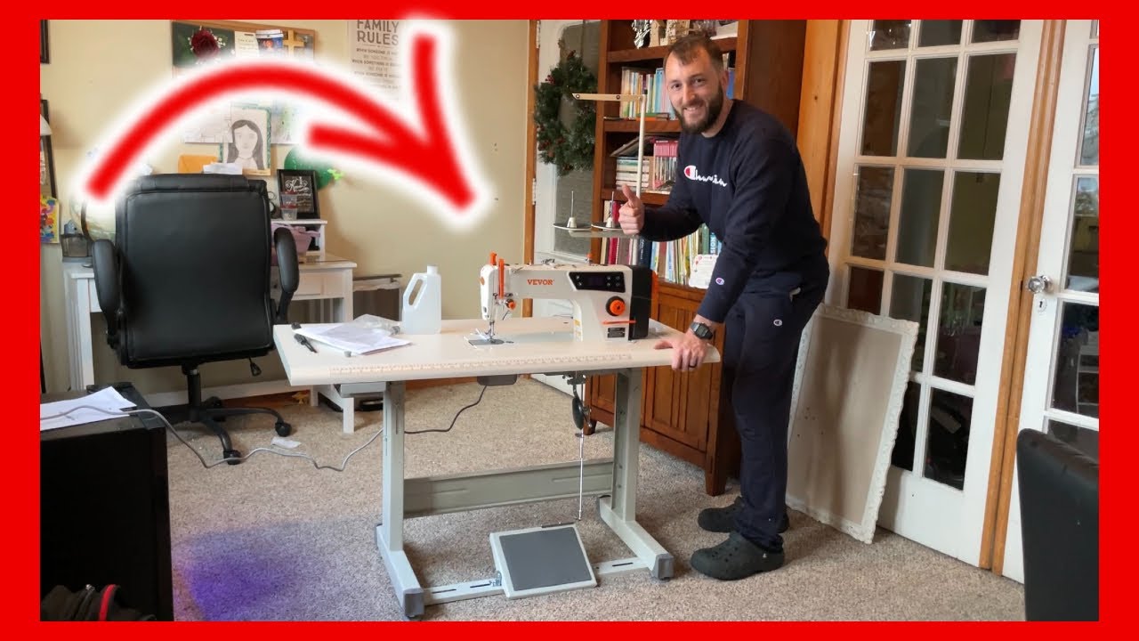 Very Capable and Impressive Industrial Sewing Machine from Vevor!
