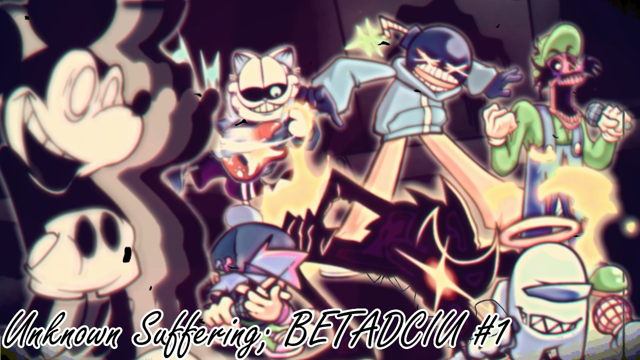 FNF Unknown Suffering V3 But Every Turn A Different Cover Is Used! 🐭💉