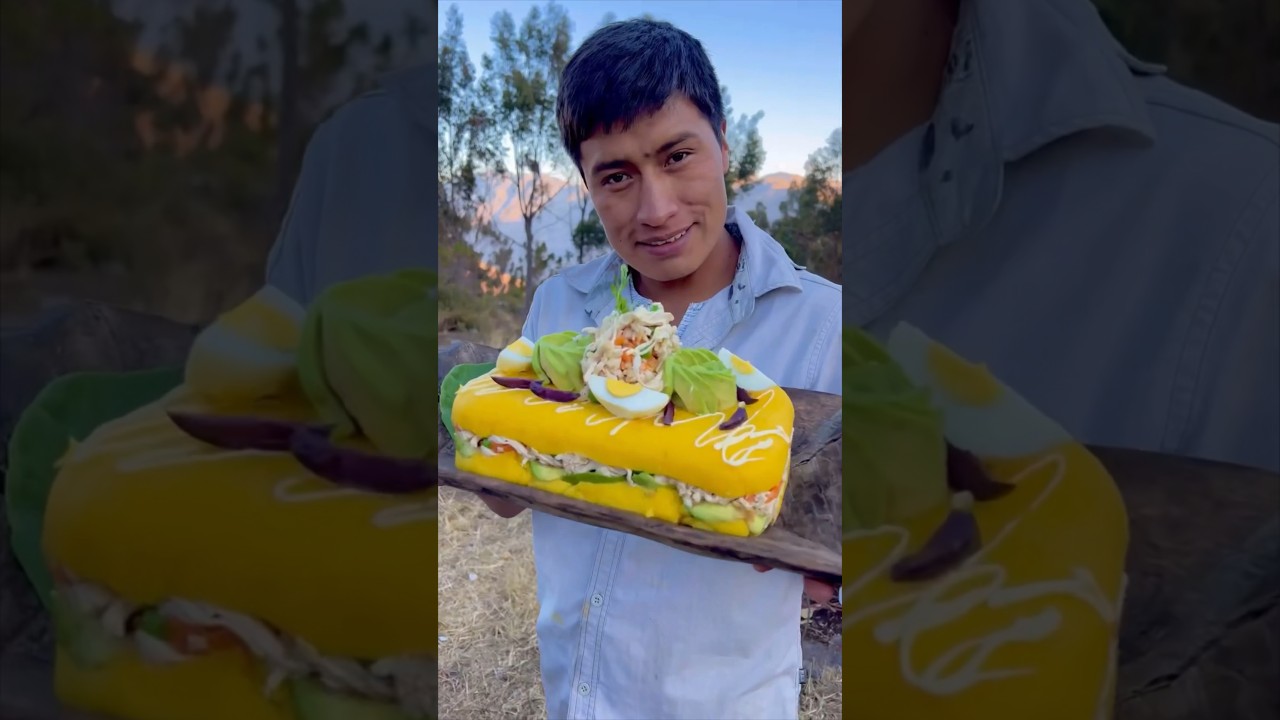 CAUSA RELLENA. 👀ves! As&iacute; de sencillo! #queriquitoesta #causarellena #causa #cooking #food #receta