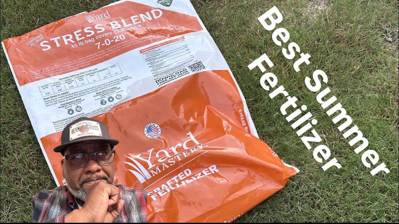 “The Best Summer Fertilizer for Lawns? 🔥 Why Yard Mastery 7-0-20 is a Game Changer!”