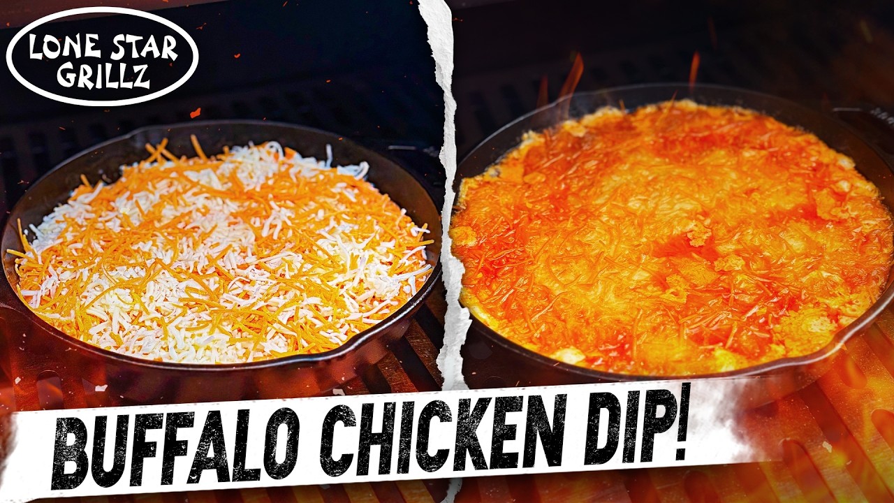 Buffalo Chicken Dip | Lone Star Grillz El Fuego Trio