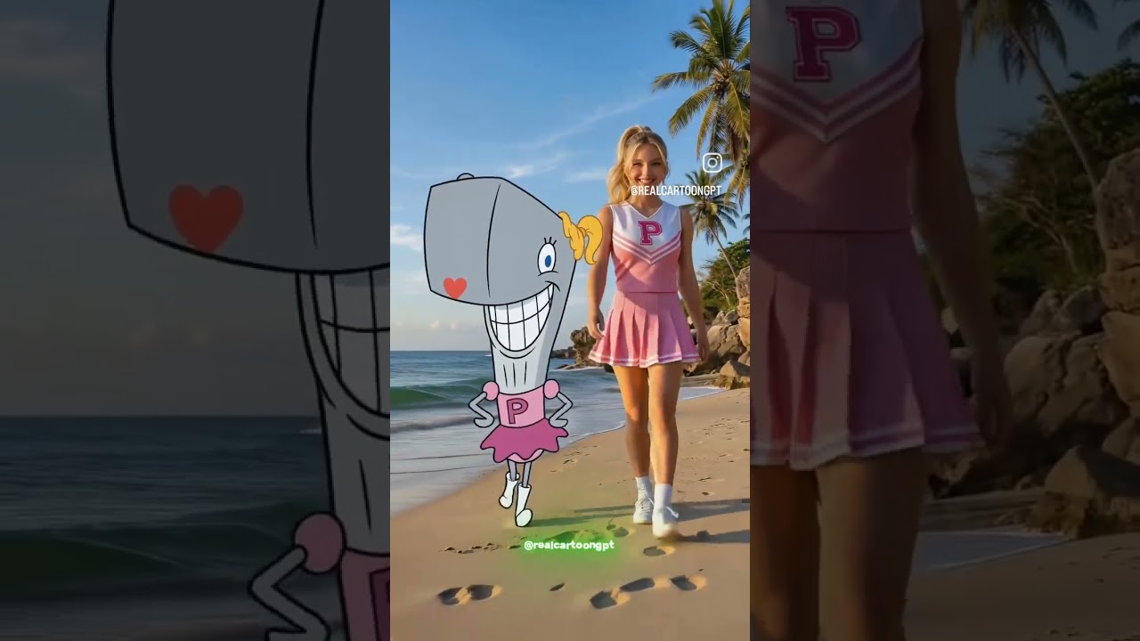 Cartoon characters – real life edition 🤯