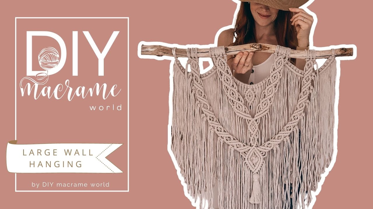 EN_DIY Large wall hanging LISA by DIY Macrame world