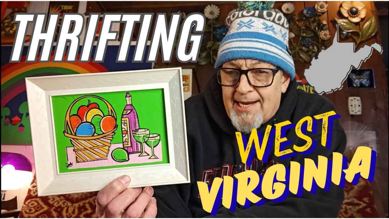 Thrifting West Virginia: shopping Mountain State bins, Goodwills, & antique malls. ep. 252