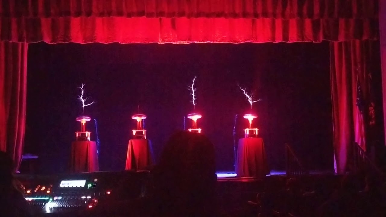 Bohemian Rhapsody Tesla Coil Quartet