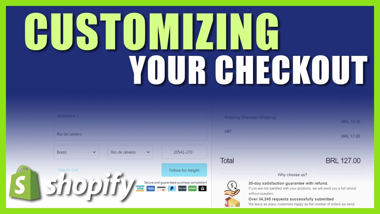 How To Customizing Your Shopify Checkout Page