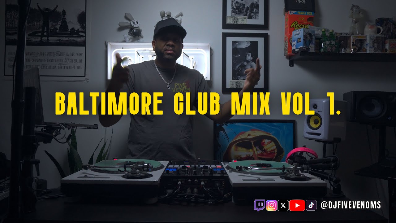 DJ FIVE VENOMS -  BALTIMORE CLUB MIX PT. 1 Ft.  DJ Sega, DJ Frie, DJ Ayers #baltimoreclub #bmoreclub