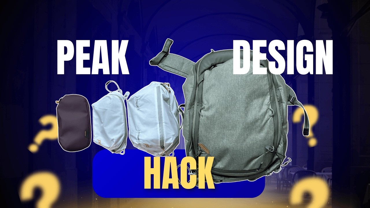 STOP Opening Your Backpack in Public! 🛑 Peak Design 45L 