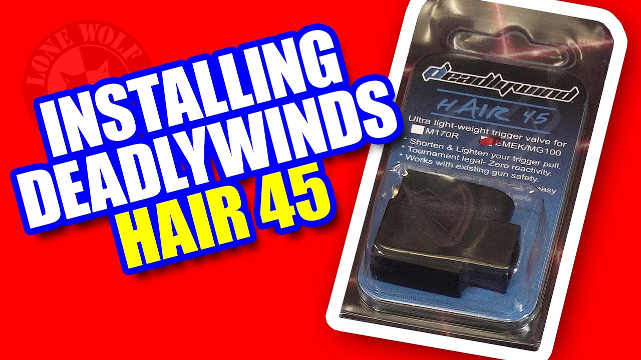 How to Install the Deadlywinds hAir 45 Trigger Valve in an Emek | Lone Wolf Paintball Michigan