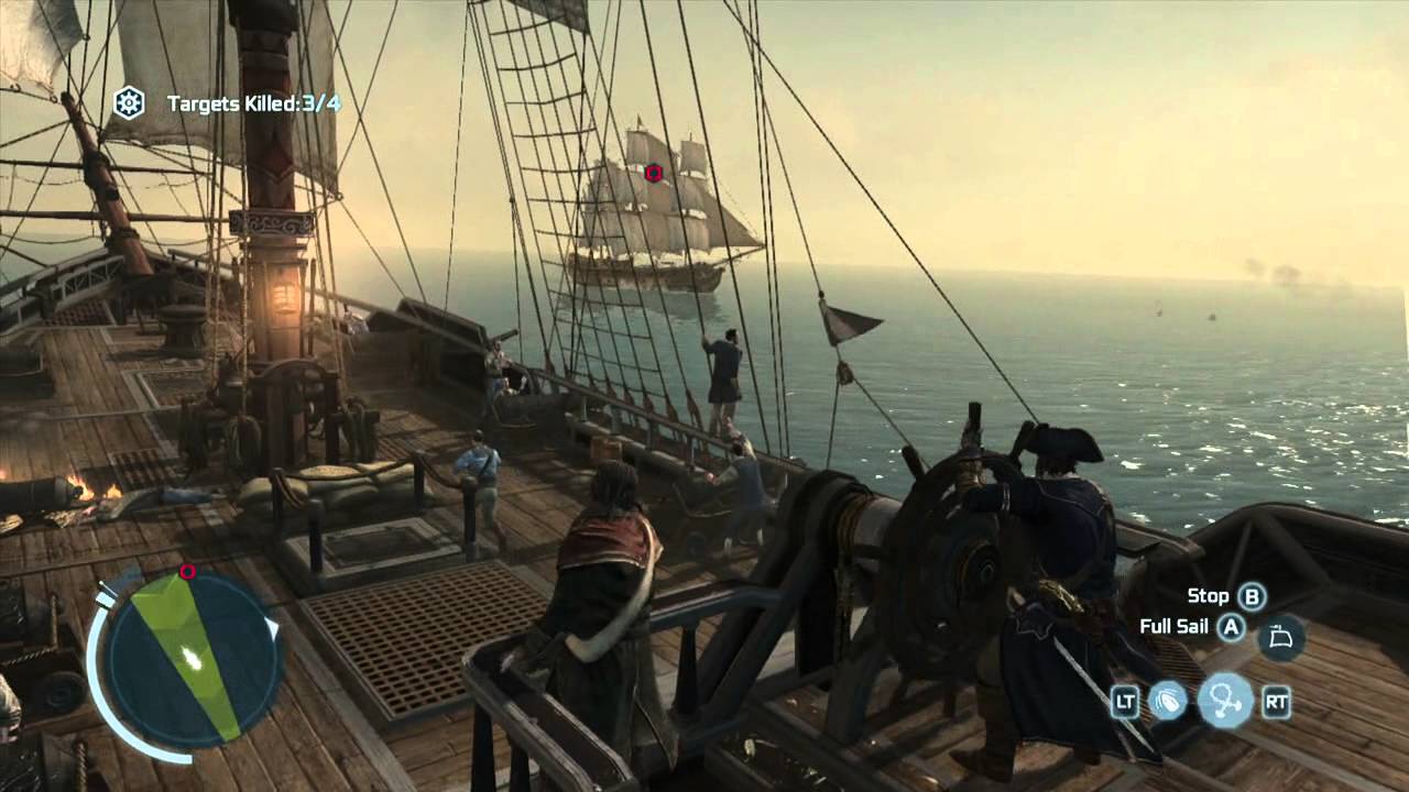 Assassins Creed 3 Naval Battle Pacific Ocean (Privateers)