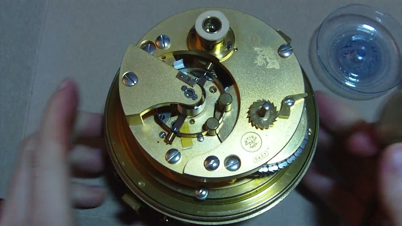 What is  inside a Ulysee Nardin marine chronometer, Part 1
