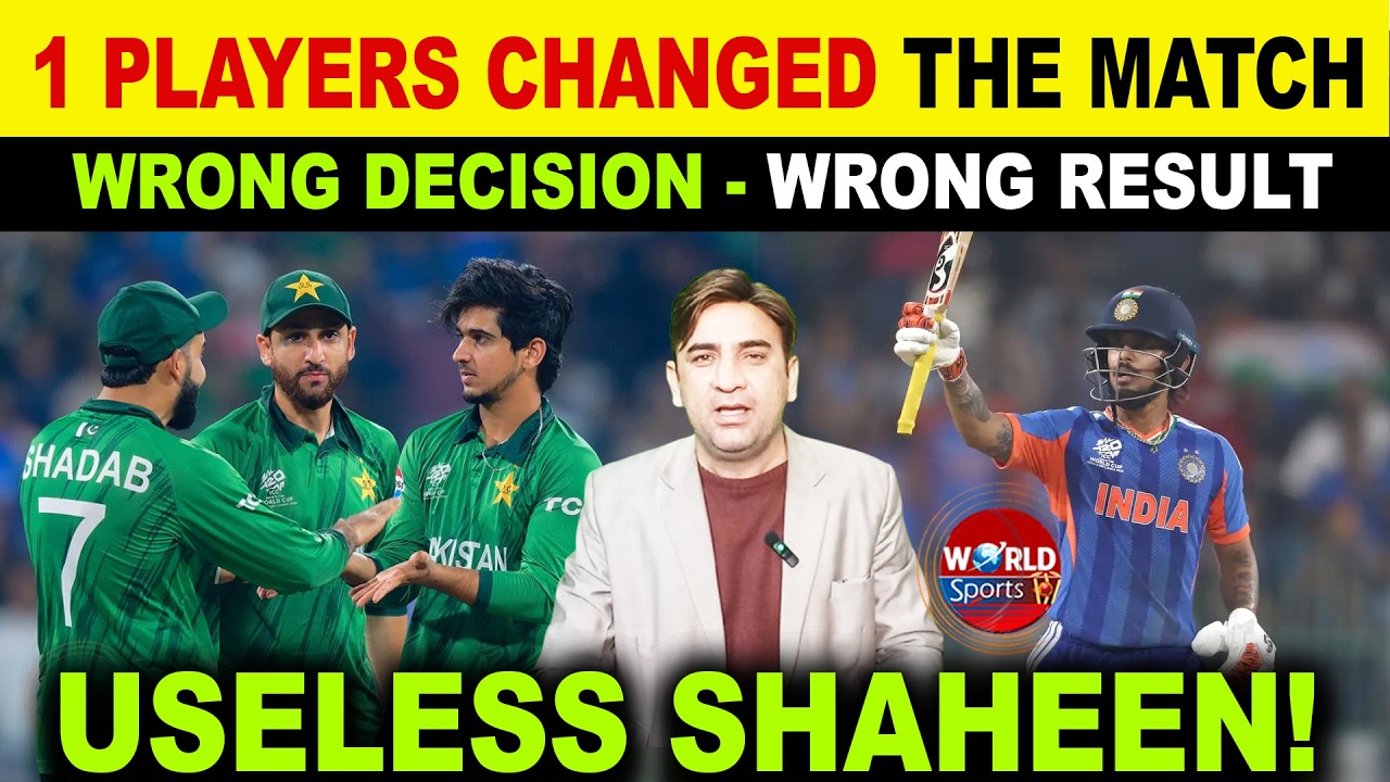1 Player Changed PAK vs IND Match Result | Shaheen Afridi vs India Impact | ICC T20 World Cup 2026