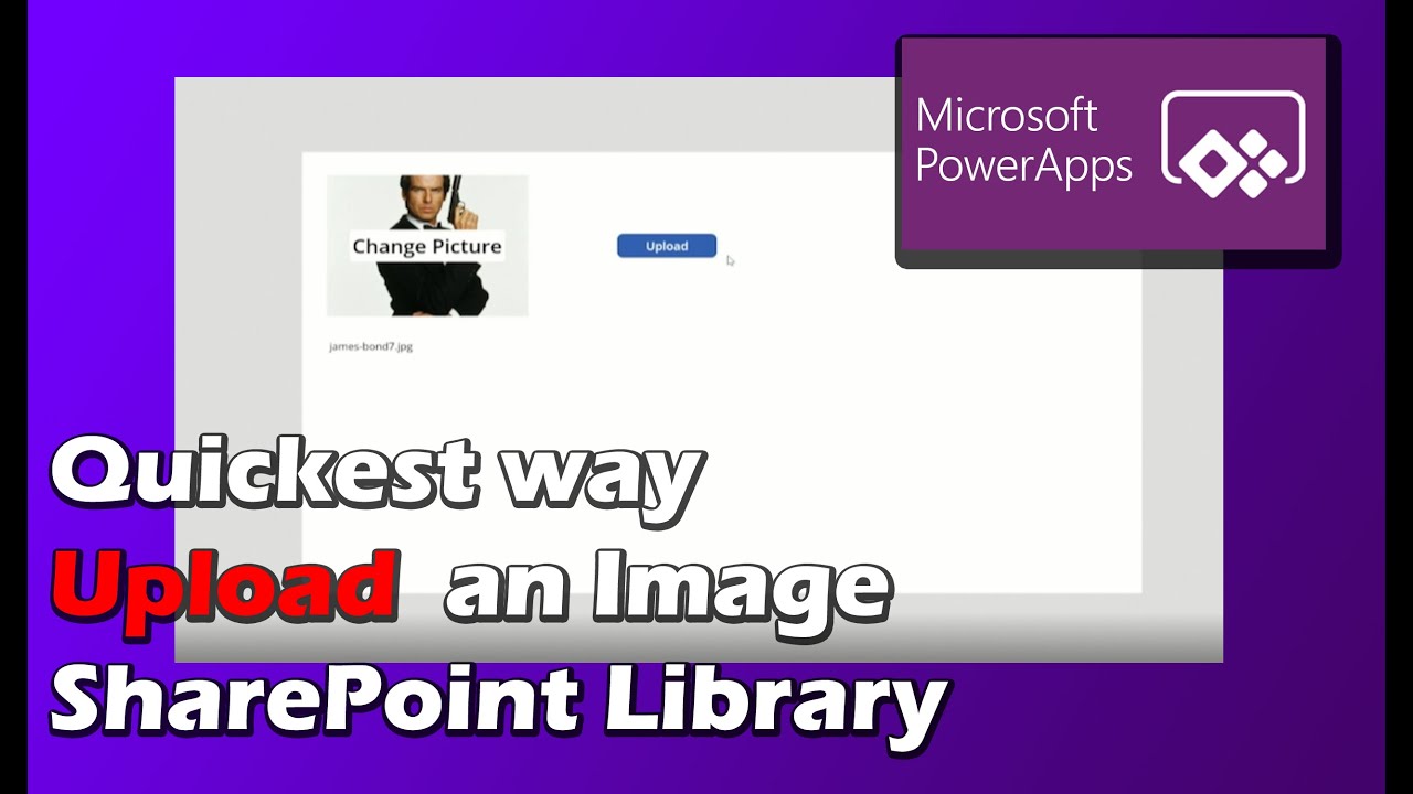 PowerApps | Самый быстрый способ загрузить изображение в SharePoint