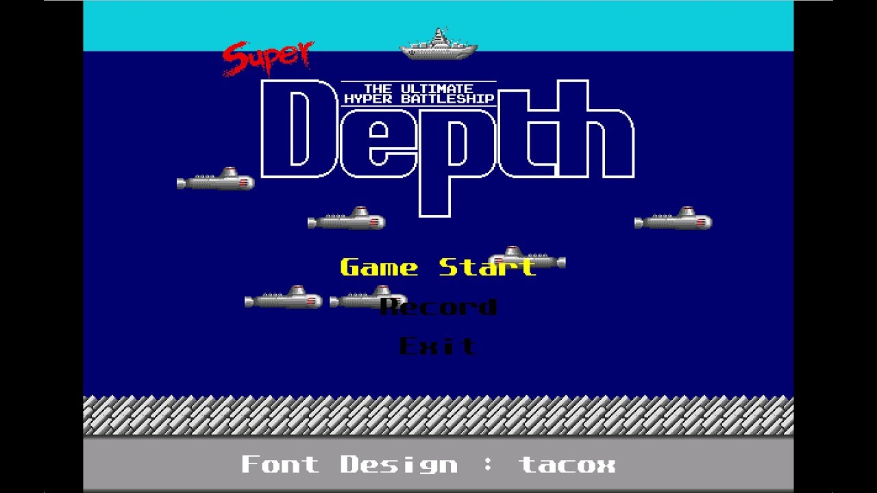 Bio_100% // Super Depth 1cc Loop2 - Retrogaming Playthrough [Shmup / PC-98 / No Commentary]