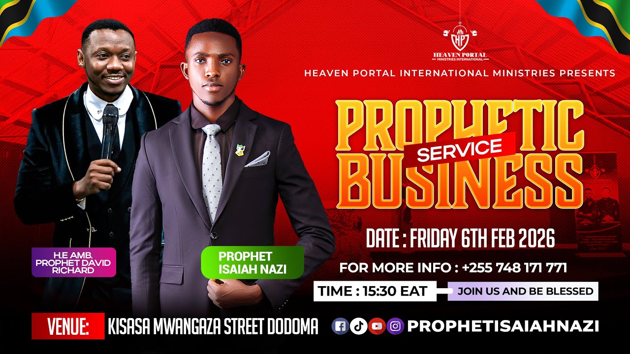 Prophetic Business | Biashara Ya Kinabii  | Amb.Prophet David Richard