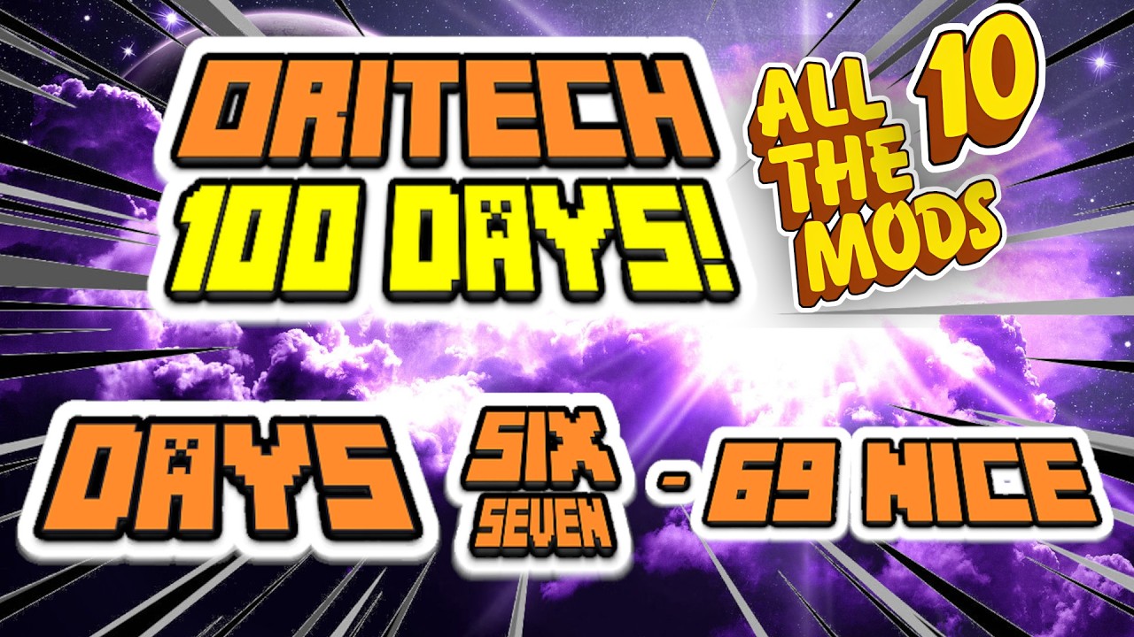 EP 23 - ORITECH 100 DAYS! The Making of Days 67 - 69! Minecraft All The Mods 10! ATM10!