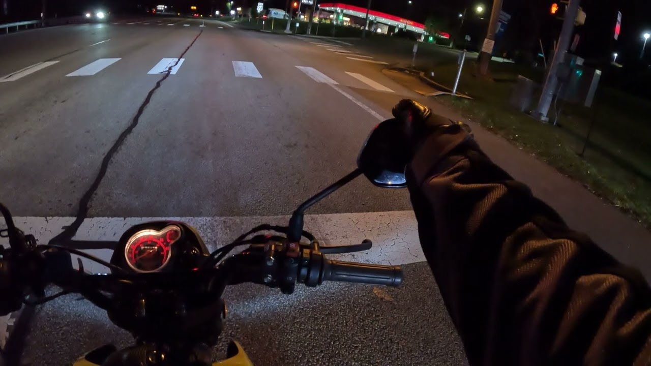 Morning Ride to Work Honda Navi